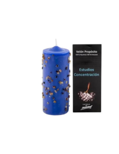 Bougie de vœux pour une concentration optimale dans les études