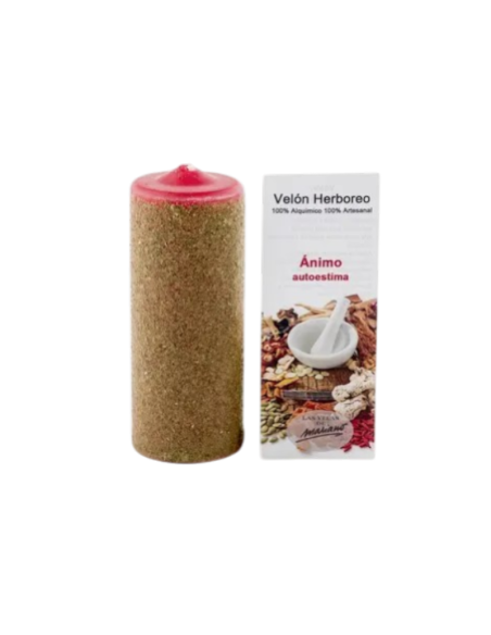 Bougie aux herbes Estime de Soi - Apaise l'esprit et favorise la confiance en soi