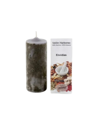 Bougie aux herbes Contre les envieux : Protégez-vous des mauvaises énergies avec cette puissante bougie
