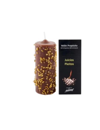 Bougie de vœux pour éloigner les procès