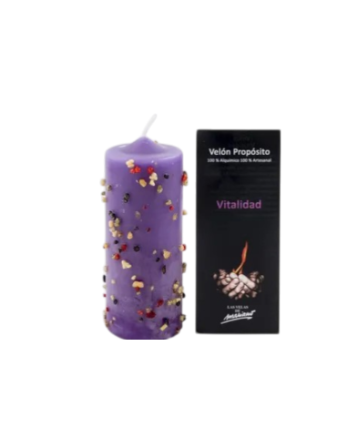 Bougie de vœux Vitalité - Ravivez votre énergie et retrouvez votre vitalité