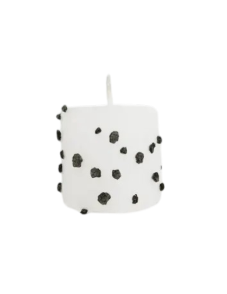 Bougie minérale à la pyrite - Créez une ambiance chaleureuse et bénéficiez des propriétés énergisantes de la pyrite