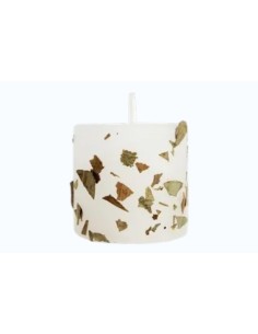 Bougie aux plantes médicinales Eucalyptus