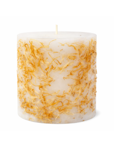 Bougie au calendula : apaise et régénère la peau