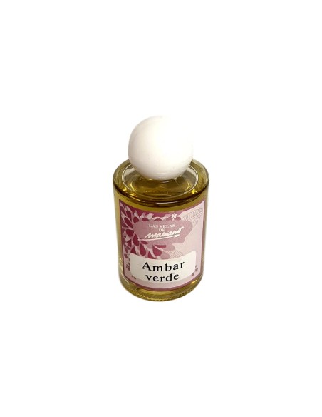 Photo de WLM Essence Ambre Verte - Encens.fr - Boutique ésotérique en ligne - vente de WLM Essence Ambre Verte