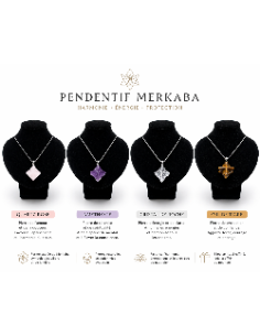 Pendentif Merkaba Pierre Naturelle