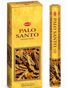 Encens HEM Palo Santo - Purifiez votre espace et apaisez votre esprit avec ce puissant encens Palo Santo
