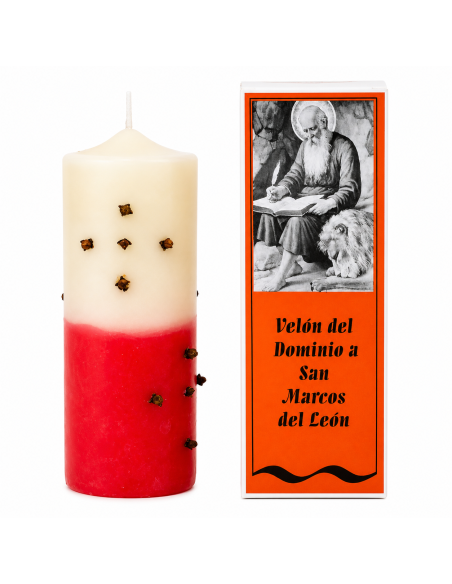Bougie préparée "Saint Marc" - Encens.fr
