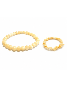 Photo de Bracelet  calcite jaune - Encens.fr - Boutique ésotérique en ligne - vente de Bracelet  calcite jaune