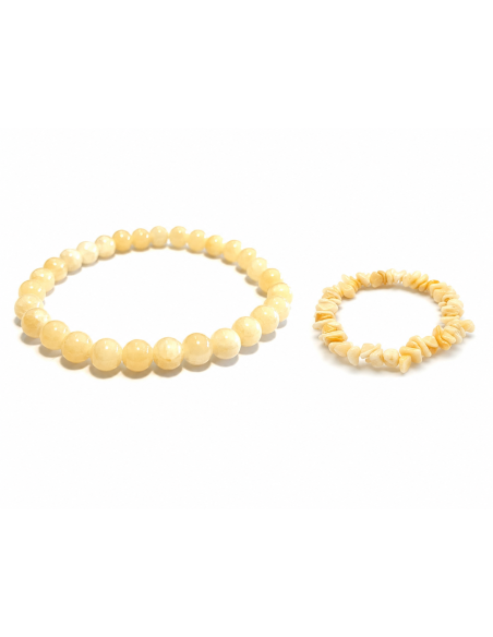 Photo de Bracelet  calcite jaune - Encens.fr - Boutique ésotérique en ligne - vente de Bracelet  calcite jaune