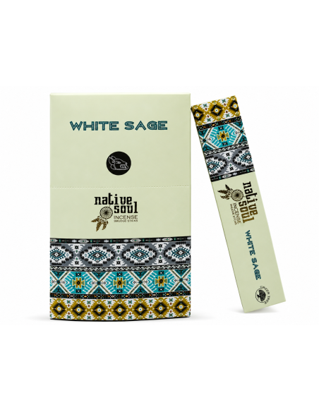 Encens Native Soul White Sage - Purification et relaxation pour votre espace sacré