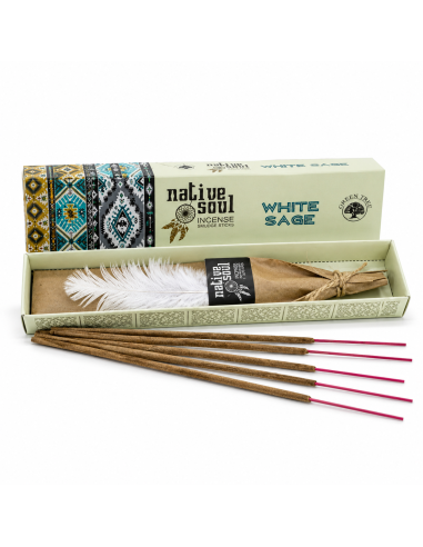 Encens Native Soul White Sage - Purification et relaxation pour votre espace sacré