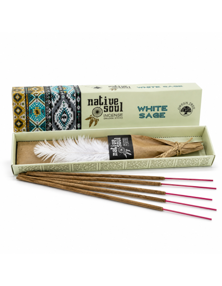 Encens Native Soul White Sage - Purification et relaxation pour votre espace sacré