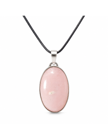 Pendentif en Opale rose des Andes
