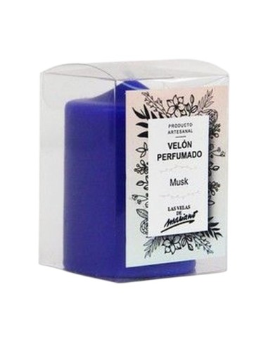 photo d'une bougie aromatisée musk