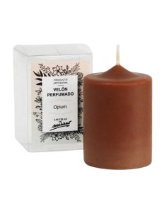 photo d'une bougie aromatisée opium