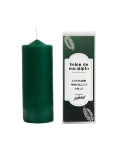 Bougie artisanale aromatisée à l'eucalyptus pas cher - Encens.fr
