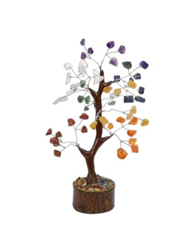 Arbre de Vie 7 Chakras en Pierres Naturelles | Décoration