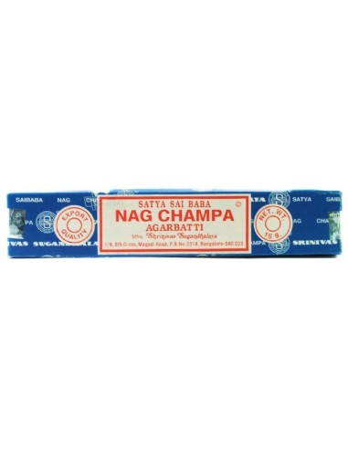 Photo de Encens Satya Nag champa 15gr - Encens.fr - Boutique ésotérique en ligne - vente de Encens Satya Nag champa 15gr