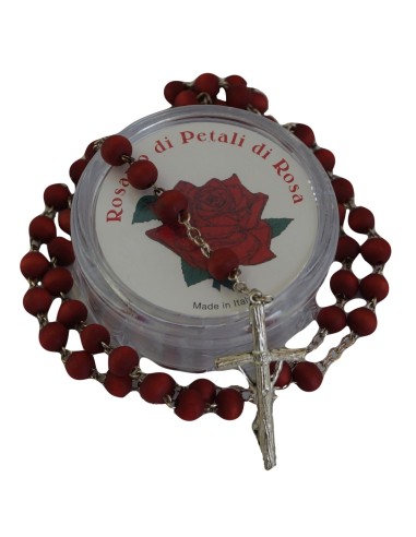 Photo de Rosaire pétale de rose - Encens.fr - Boutique ésotérique en ligne - vente de Rosaire pétale de rose