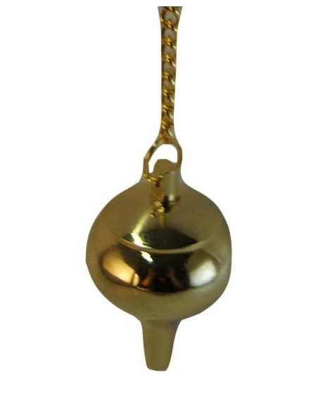 Photo de Pendule à témoin façon mermet en alliage doré - Encens.fr - Boutique ésotérique en ligne - vente de Pendule à témoin fa