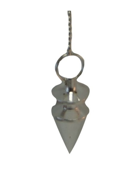 Photo de Pendule trigone en métal argenté - Encens.fr - Boutique ésotérique en ligne - vente de Pendule trigone en métal argenté