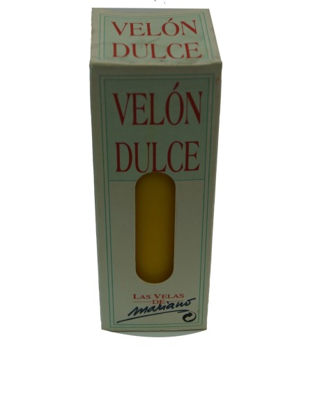 Photo de Bougie préparée "dulce suerte amarillo " - Encens.fr - Boutique ésotérique en ligne - vente de Bougie préparée "dulce s