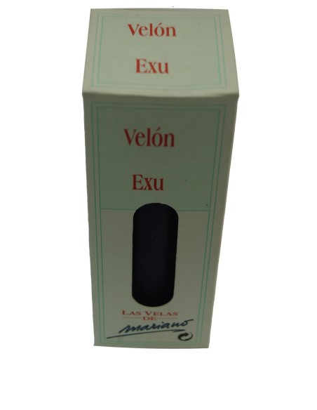 Photo de Bougie préparée exu noire - Encens.fr - Boutique ésotérique en ligne - vente de Bougie préparée exu noire
