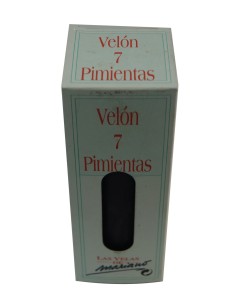 Photo de Bougie préparée "7 pimentias" - Encens.fr - Boutique ésotérique en ligne - vente de Bougie préparée "7 pimentias"