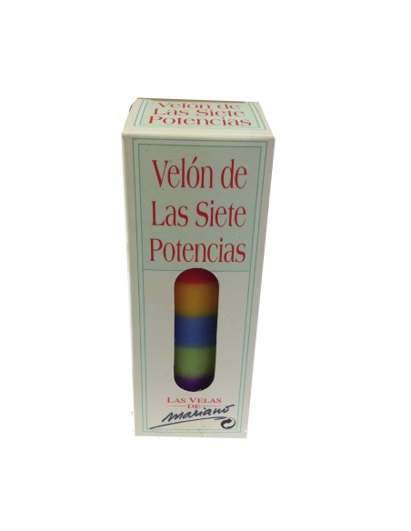 Photo de Bougie préparée "des 7 pouvoirs" - Encens.fr - Boutique ésotérique en ligne - vente de Bougie préparée "des 7 pouvoirs"