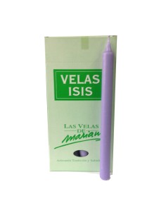 Photo de Velas Isis I lilas - Encens.fr - Boutique ésotérique en ligne - vente de Velas Isis I lilas