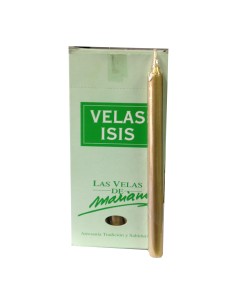 Photo de Velas Isis I or - Encens.fr - Boutique ésotérique en ligne - vente de Velas Isis I or