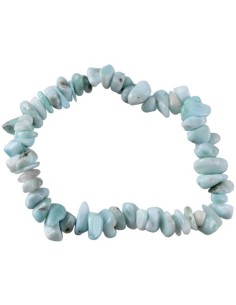 Photo de Bracelet  chips larimar - Encens.fr - Boutique ésotérique en ligne - vente de Bracelet  chips larimar