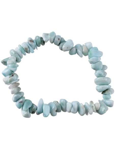 Photo de Bracelet  chips larimar - Encens.fr - Boutique ésotérique en ligne - vente de Bracelet  chips larimar