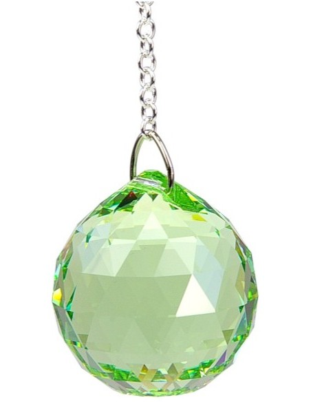 Photo de Suspension boule à facettes verte - Encens.fr - Boutique ésotérique en ligne - vente de Suspension boule à facettes ver
