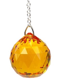 Photo de Suspension boule à facettes orange - Encens.fr - Boutique ésotérique en ligne - vente de Suspension boule à facettes or