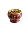 Photo de Brûle encens rouge et doré - Encens.fr - Boutique ésotérique en ligne - vente de Brûle encens rouge et doré