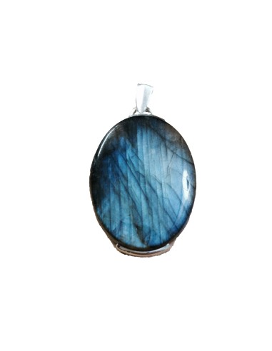 Photo de Pendentif cabochon en labradorite - Encens.fr - Boutique ésotérique en ligne - vente de Pendentif cabochon en labradori