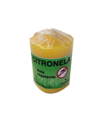 Photo de Bougie à la citronnelle contre les moustiques - Encens.fr - Boutique ésotérique en ligne - vente de Bougie à la citronn