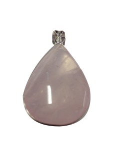 Photo de Pendentif en quartz rose encerclé - Encens.fr - Boutique ésotérique en ligne - vente de Pendentif en quartz rose encerc