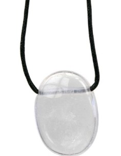 Photo de Pendentif percé en cristal de roche - Encens.fr - Boutique ésotérique en ligne - vente de Pendentif percé en cristal de
