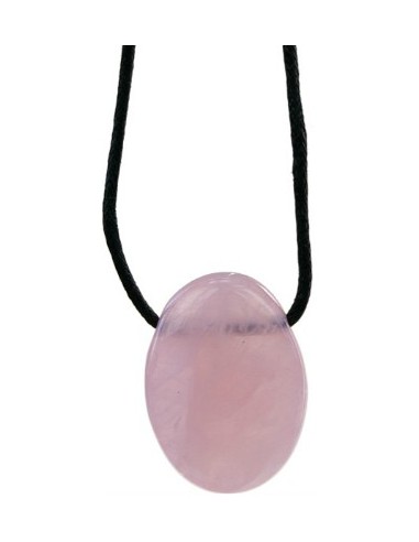 Photo de Pendentif percé en quartz rose - Encens.fr - Boutique ésotérique en ligne - vente de Pendentif percé en quartz rose