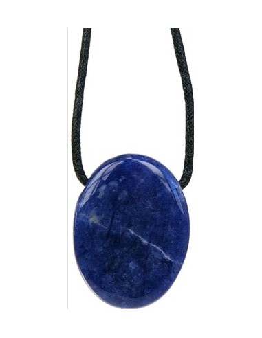 Photo de Pendentif percé en sodalite - Encens.fr - Boutique ésotérique en ligne - vente de Pendentif percé en sodalite