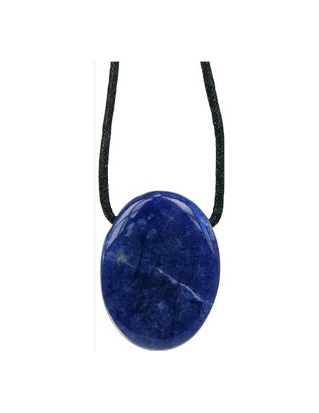 Photo de Pendentif percé en sodalite - Encens.fr - Boutique ésotérique en ligne - vente de Pendentif percé en sodalite