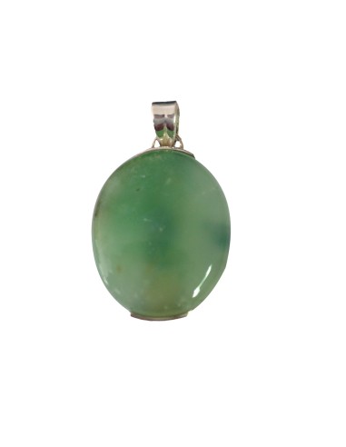 Photo de Pendentif cabochon en jade - Encens.fr - Boutique ésotérique en ligne - vente de Pendentif cabochon en jade