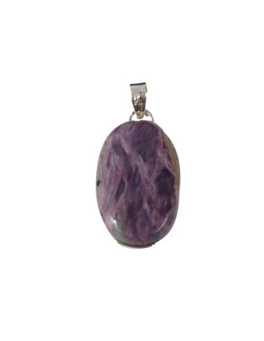 Photo de Pendentif cabochon en charoite - Encens.fr - Boutique ésotérique en ligne - vente de Pendentif cabochon en charoite