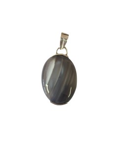 Photo de Pendentif cabochon en agate botswana - Encens.fr - Boutique ésotérique en ligne - vente de Pendentif cabochon en agate 