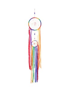 Photo de Attrape-rêves Sunny 17 cm - Encens.fr - Boutique ésotérique en ligne - vente de Attrape-rêves Sunny 17 cm