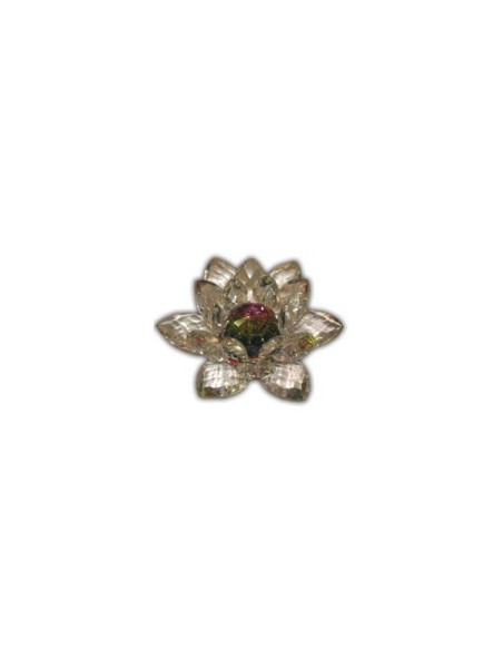 Photo de Fleur de lotus en cristal petit modèle - Encens.fr - Boutique ésotérique en ligne - vente de Fleur de lotus en cristal 
