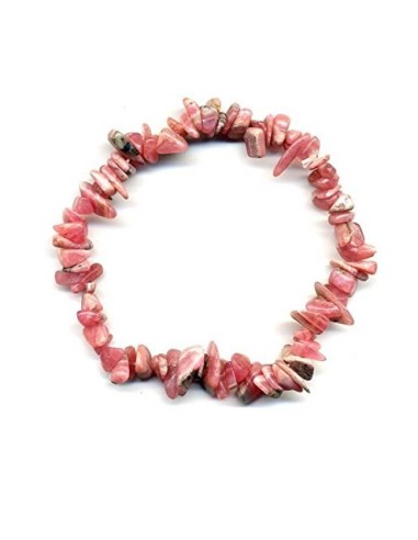 Photo de Bracelet chips rhodochrosite - Encens.fr - Boutique ésotérique en ligne - vente de Bracelet chips rhodochrosite